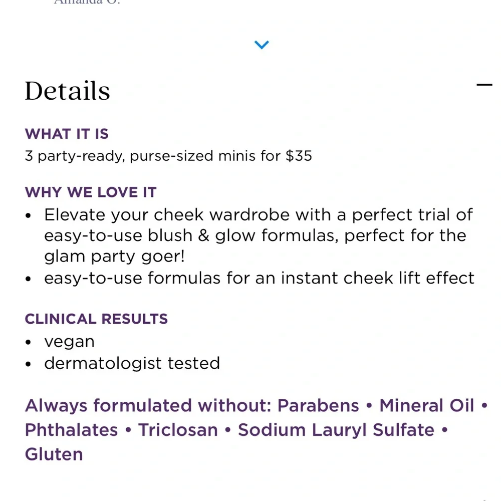 Tarte Blush & Glow Tape Travel Set- Bold Berries
